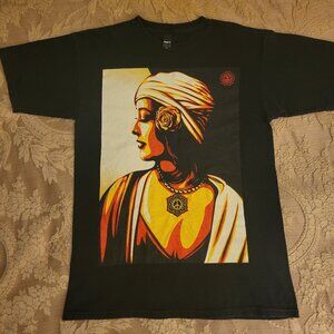 Shepard Fairey's Beautiful 'Women of Peace' Portrait On Graphic Tee